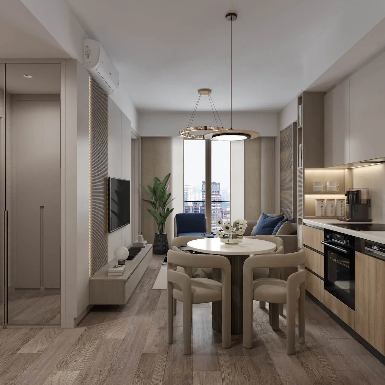 Fitted kitchen